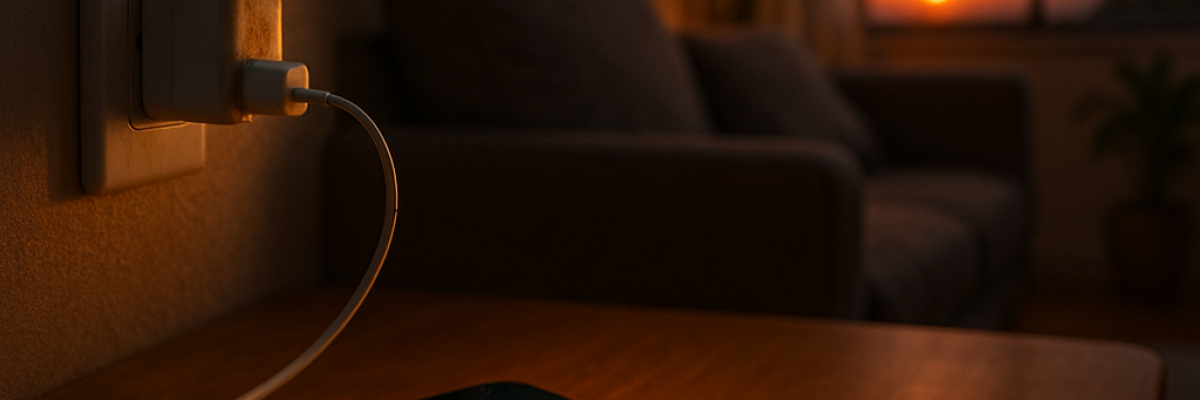 What happens if you leave a device plugged in even after it is 100% charged?