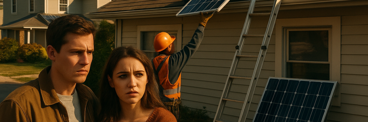 Why are people getting rid of their solar panels?